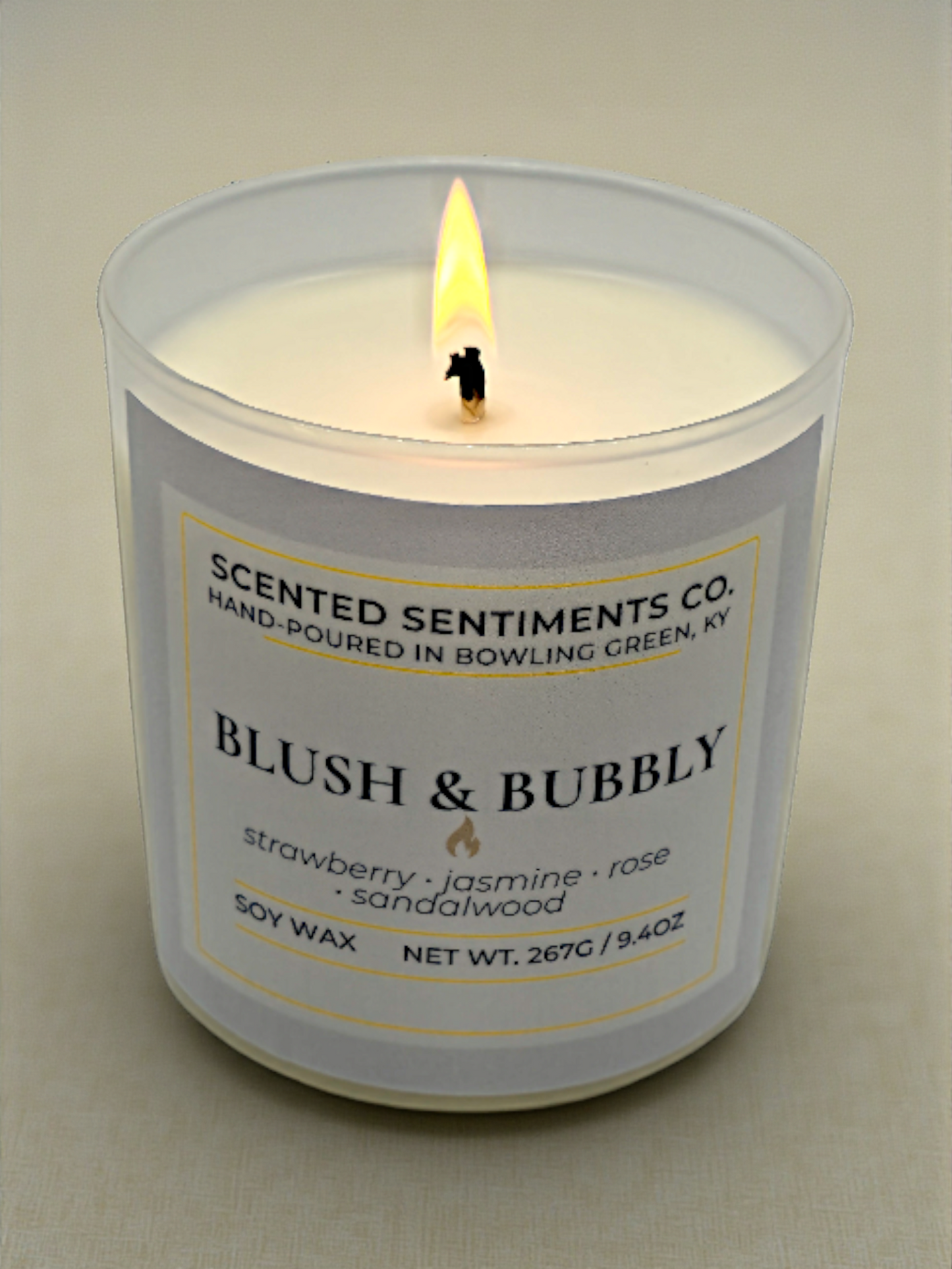 Blush & Bubbly - Soy Candle