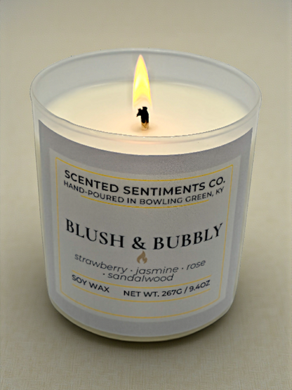 Blush & Bubbly - Soy Candle