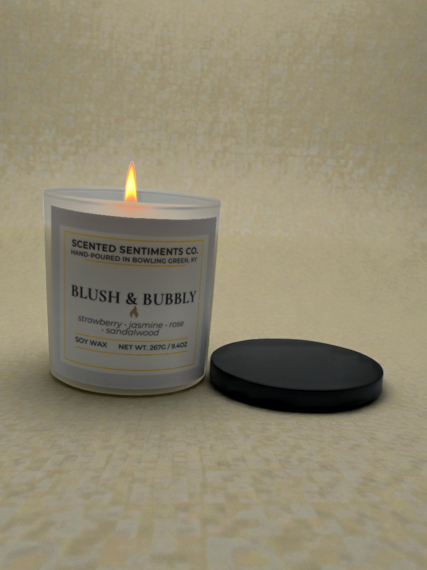Blush & Bubbly - Soy Candle