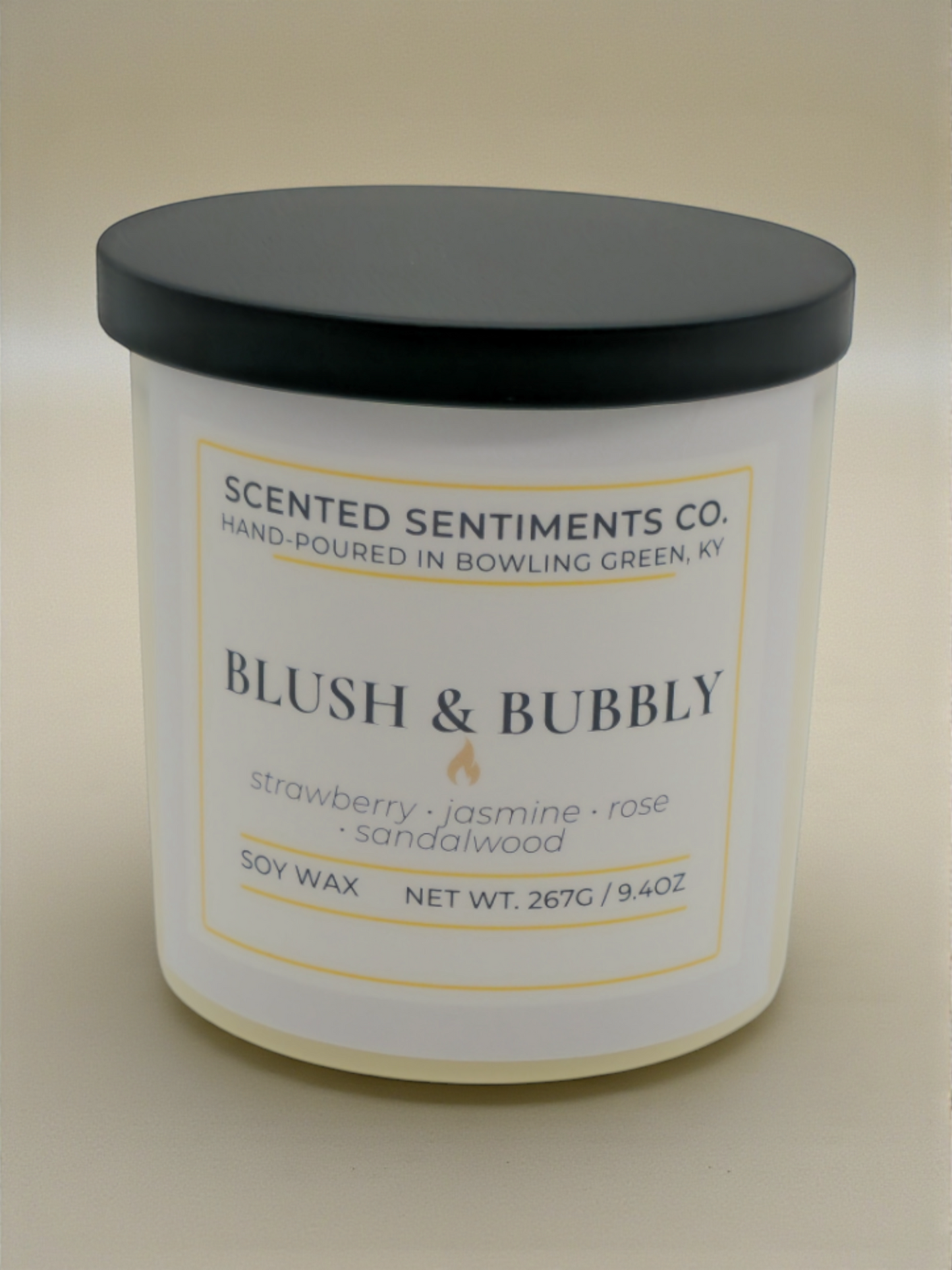 Blush & Bubbly - Soy Candle