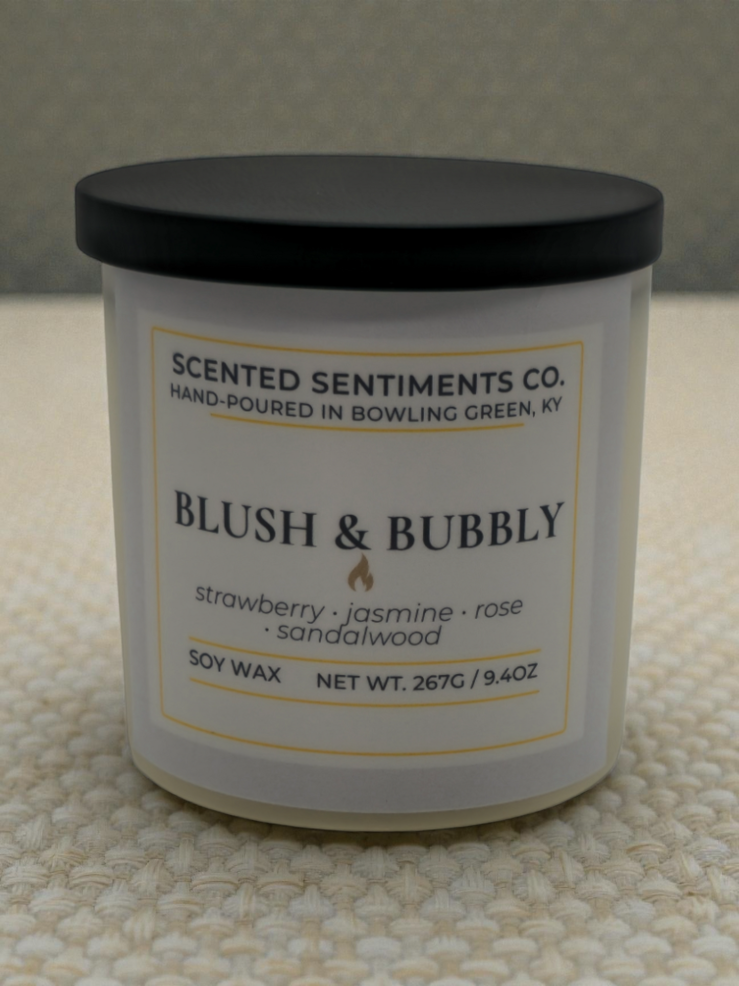 Blush & Bubbly - Soy Candle