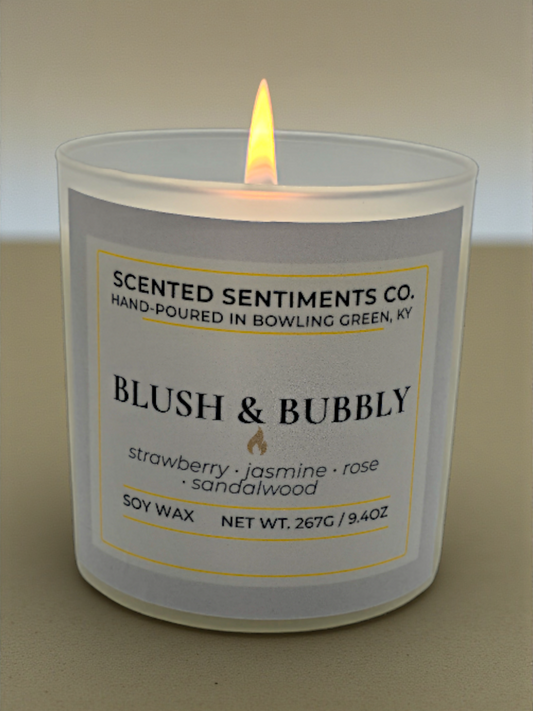 Blush & Bubbly - Soy Candle