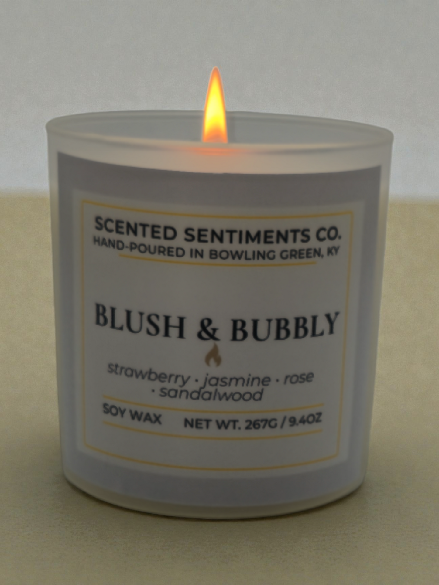 Blush & Bubbly - Soy Candle