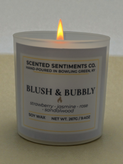 Blush & Bubbly - Soy Candle