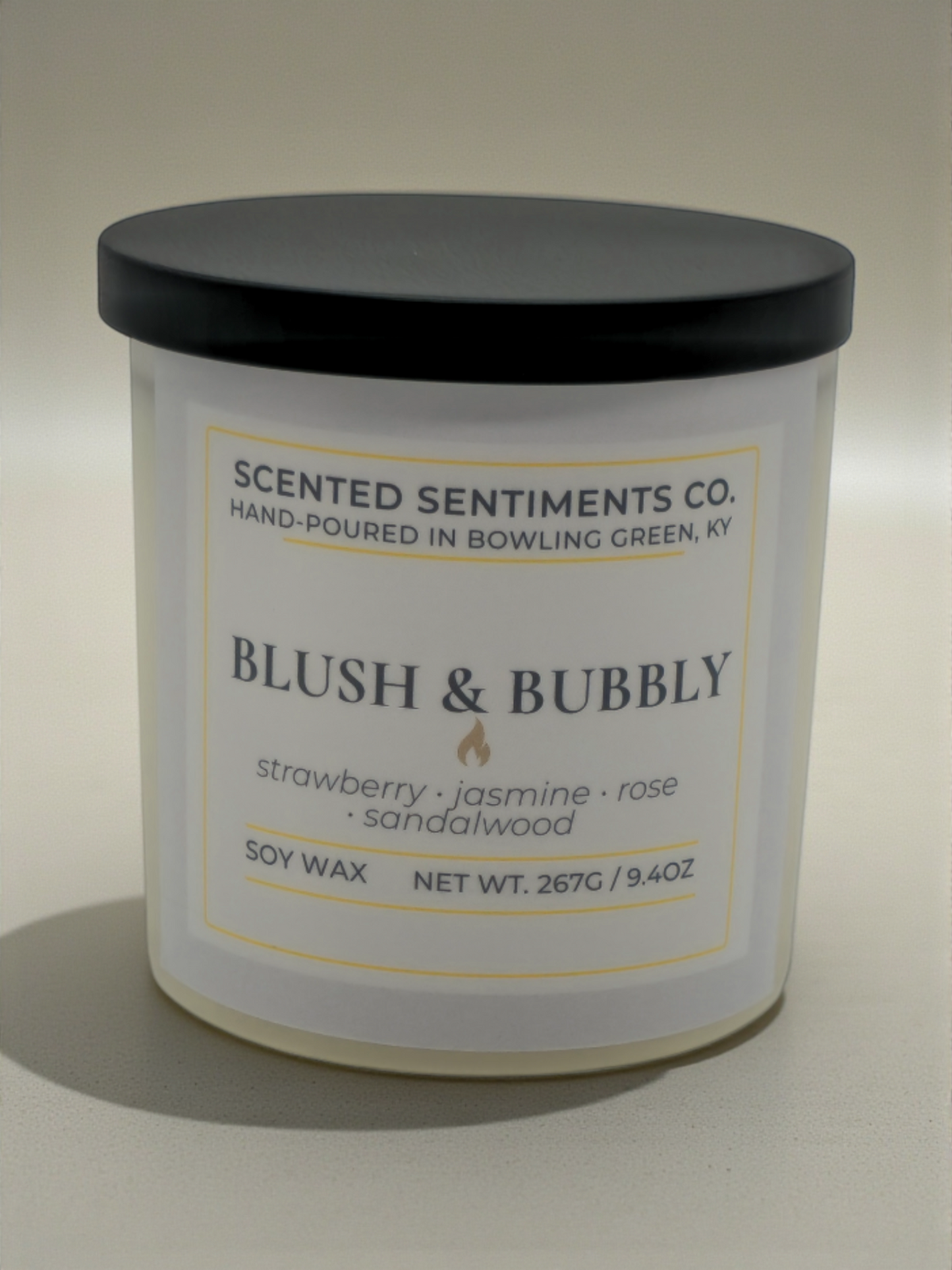 Blush & Bubbly - Soy Candle