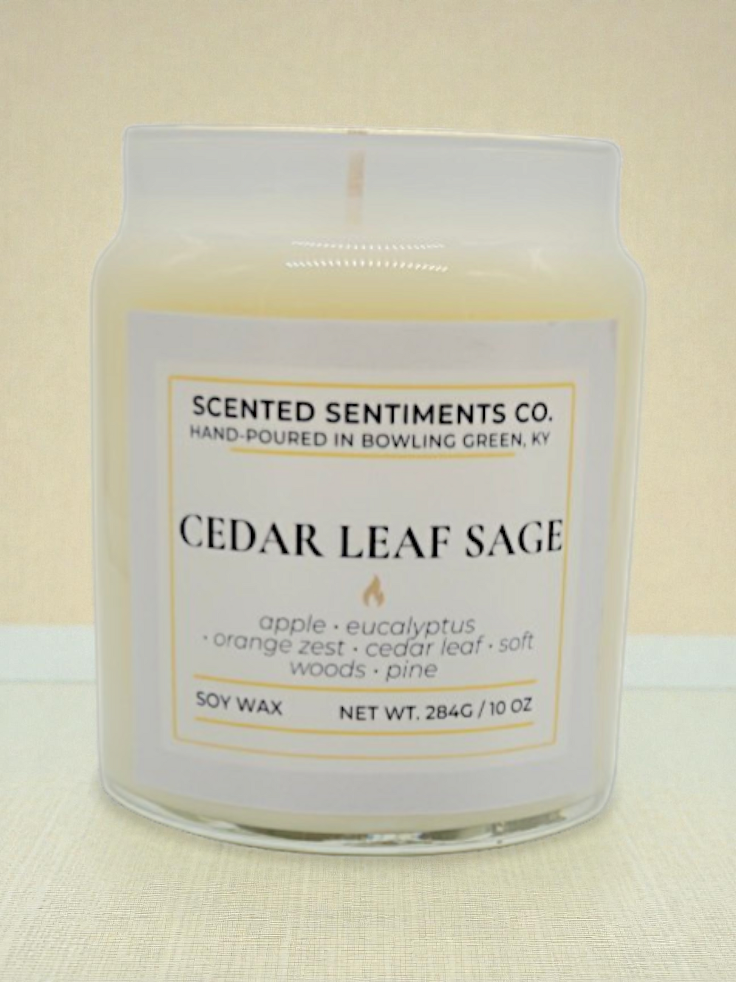 Cedar Leaf Sage - Soy Candle