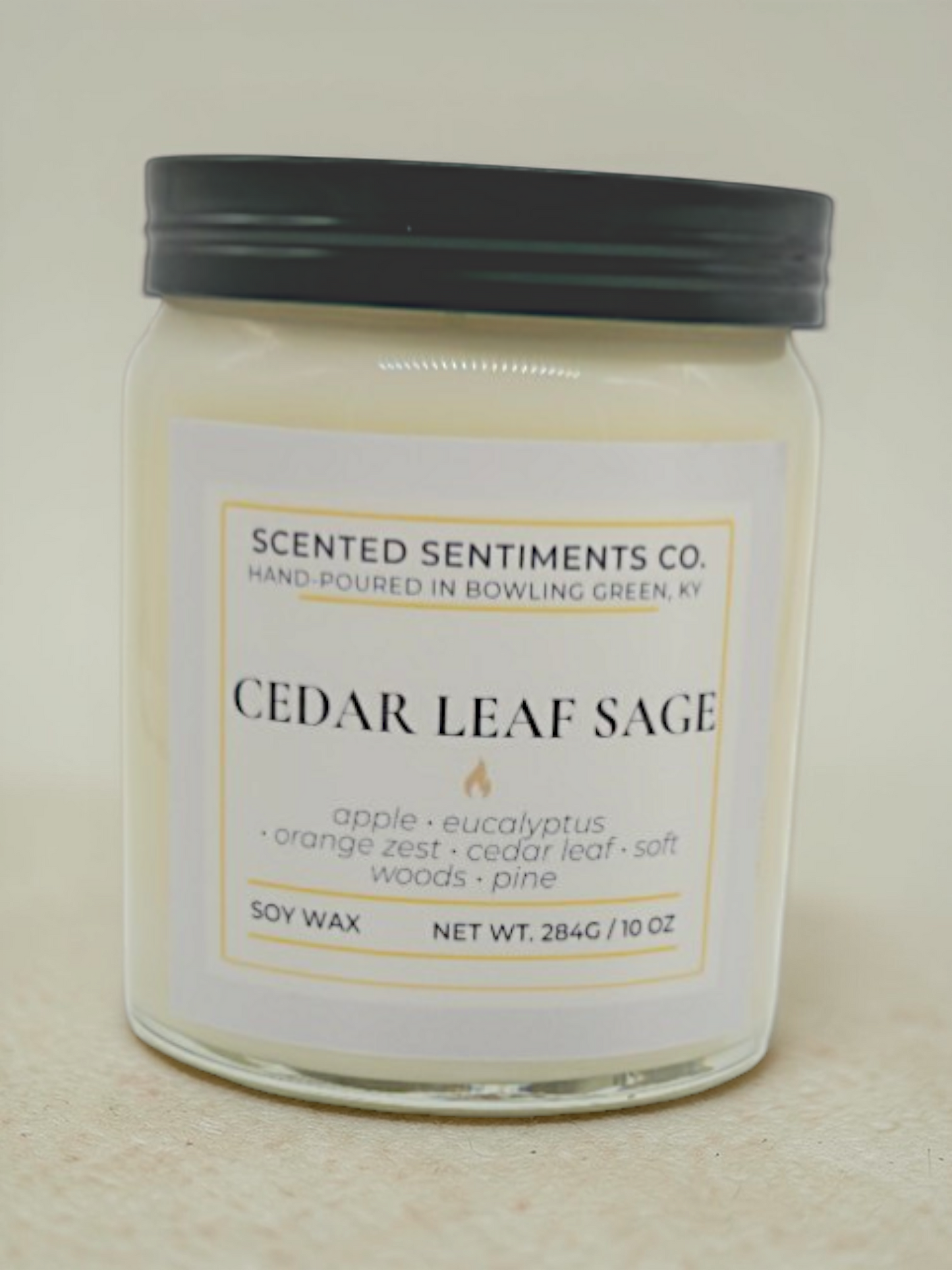 Cedar Leaf Sage - Soy Candle