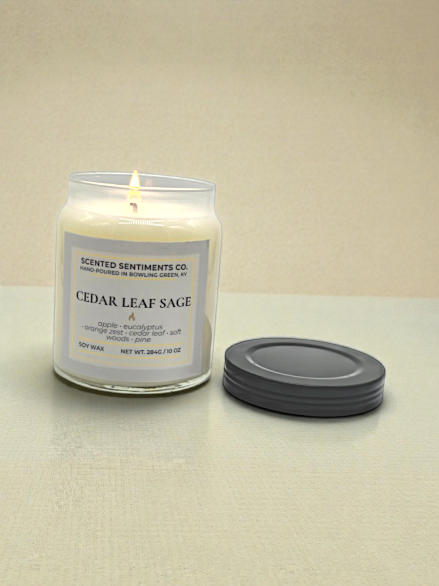 Cedar Leaf Sage - Soy Candle