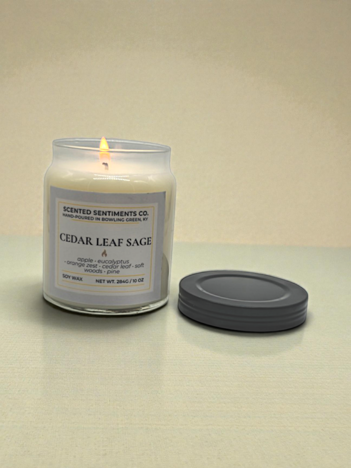 Cedar Leaf Sage - Soy Candle