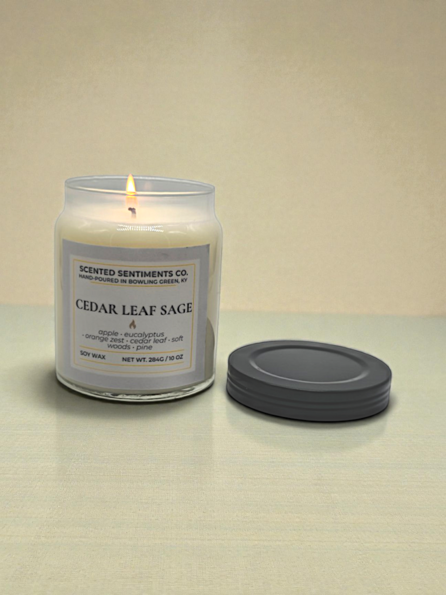 Cedar Leaf Sage - Soy Candle