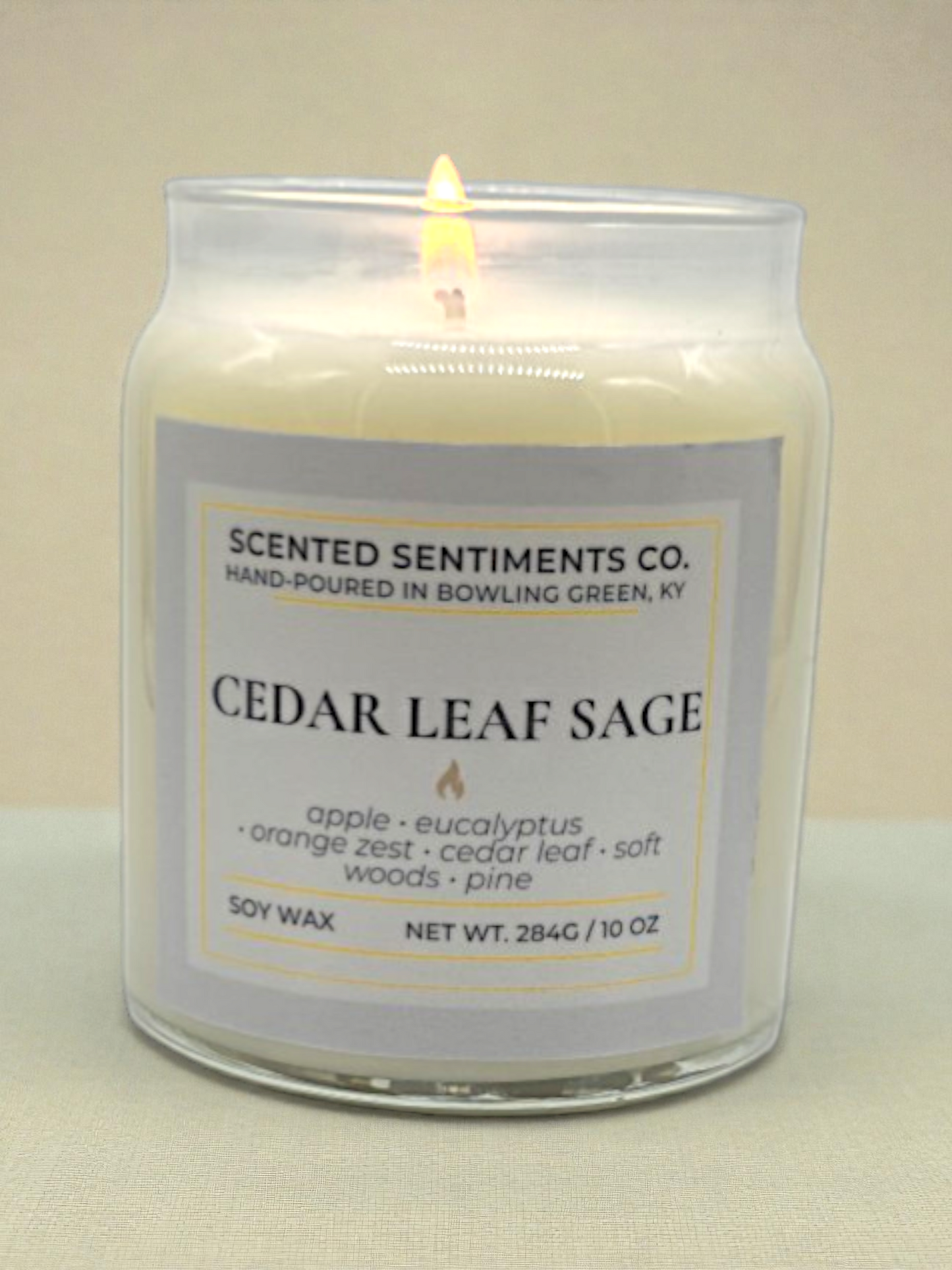 Cedar Leaf Sage - Soy Candle