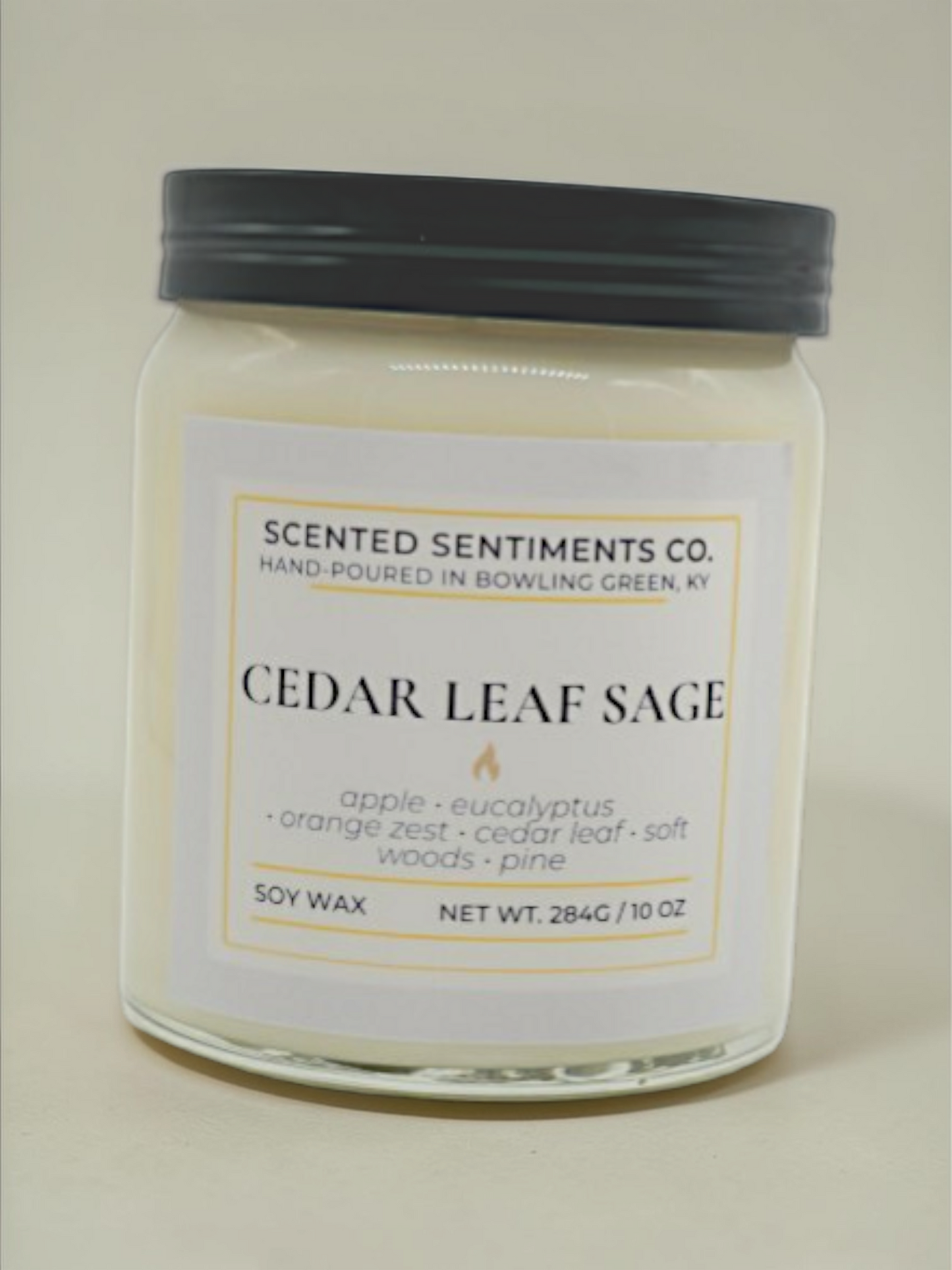 Cedar Leaf Sage - Soy Candle