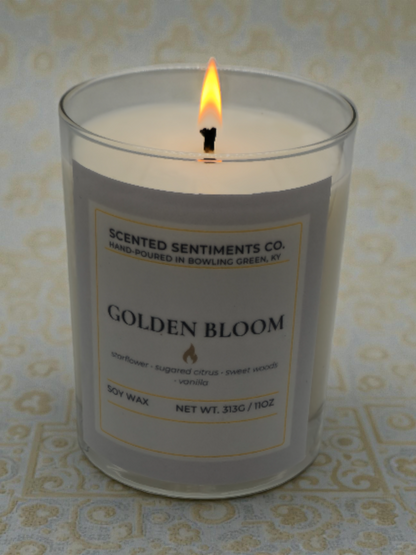 Golden Bloom – Soy Candle