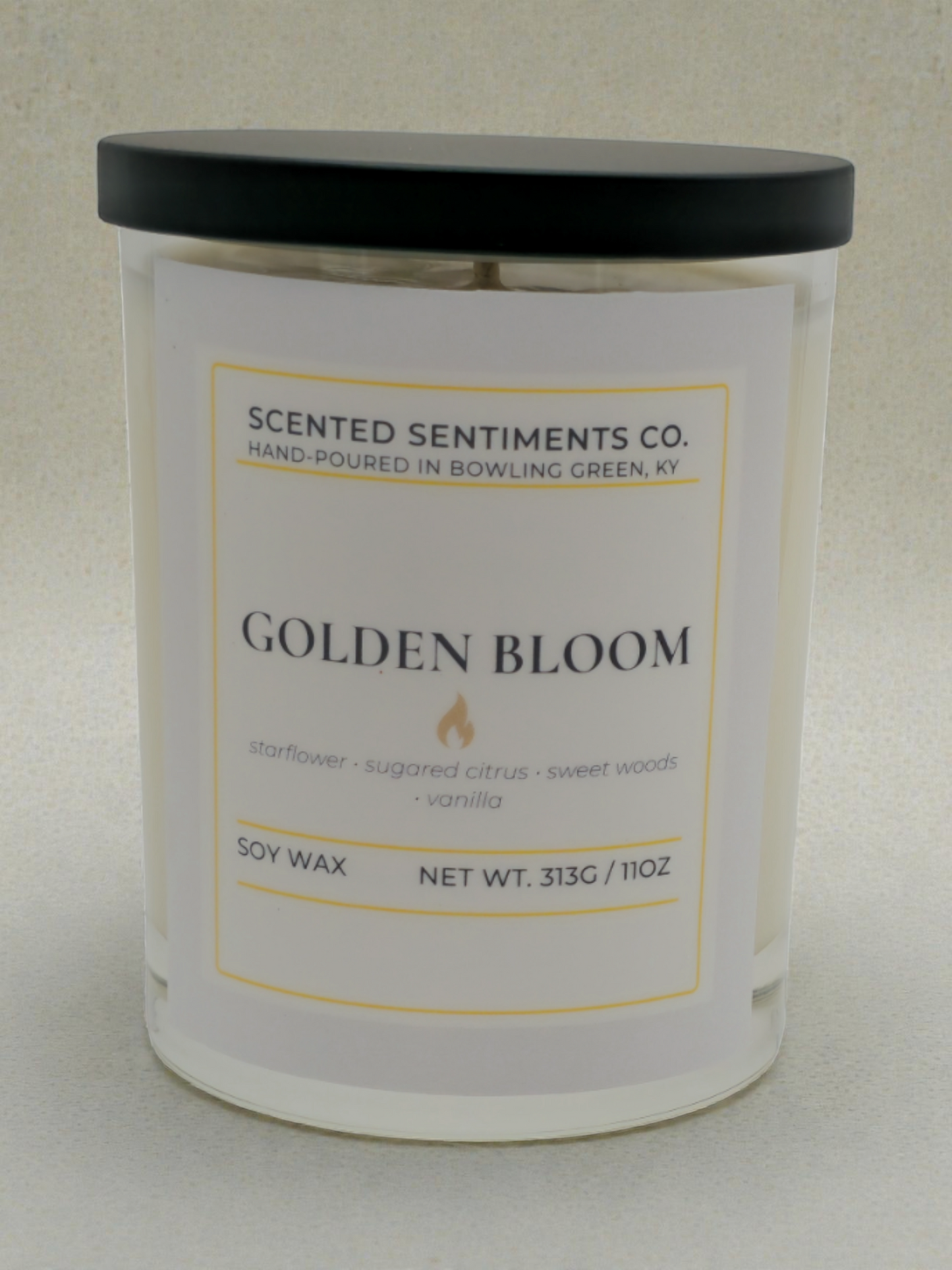 Golden Bloom – Soy Candle