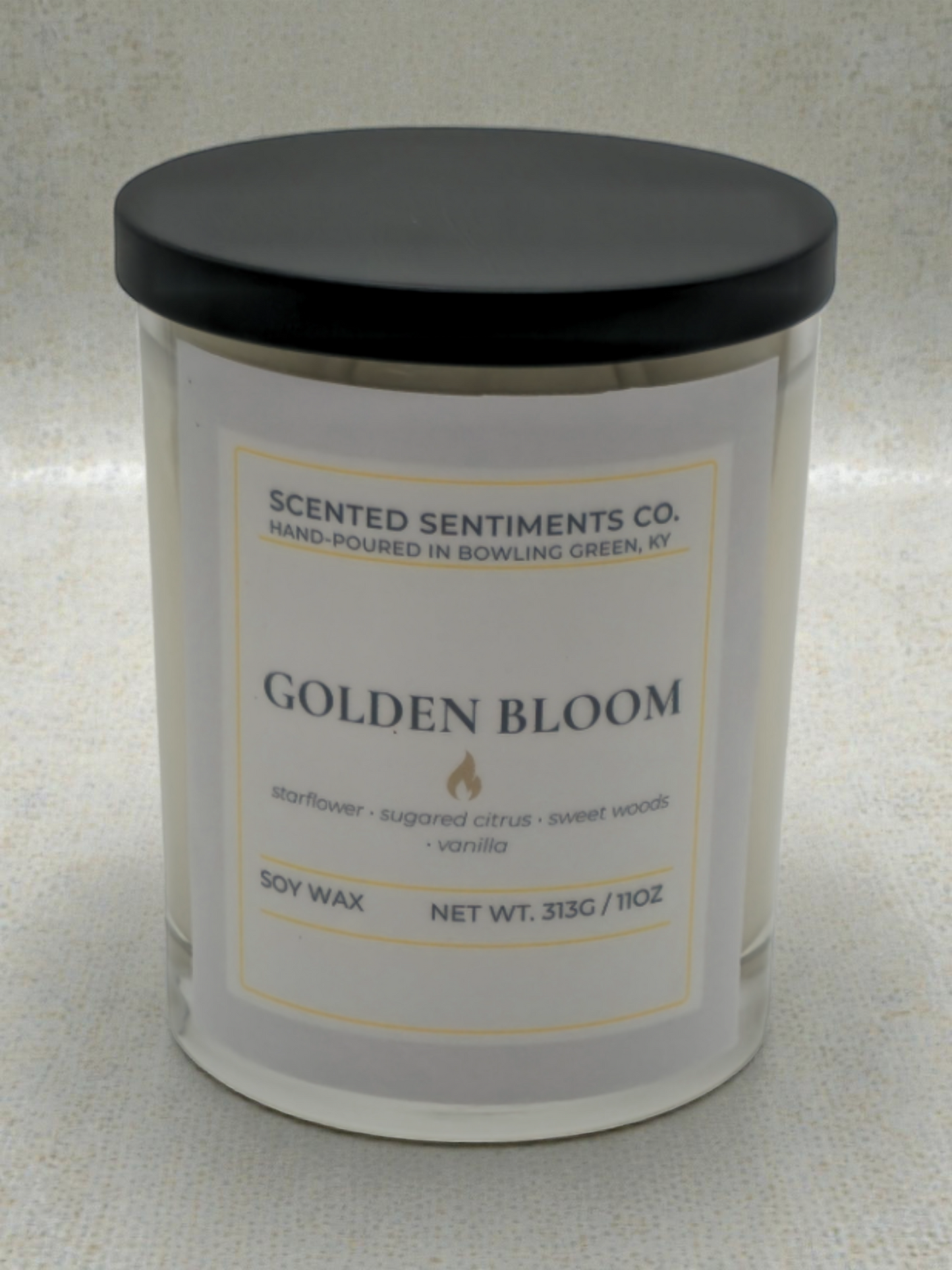 Golden Bloom – Soy Candle