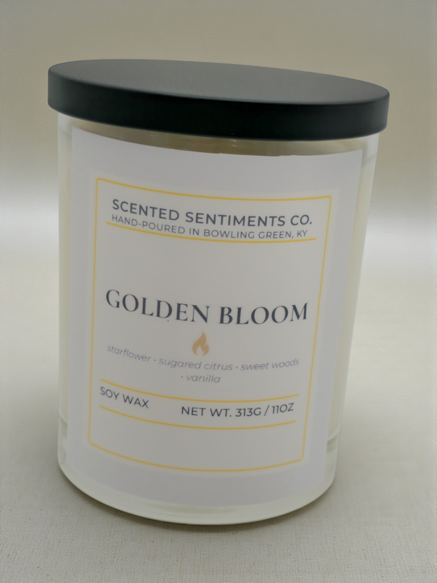 Golden Bloom – Soy Candle