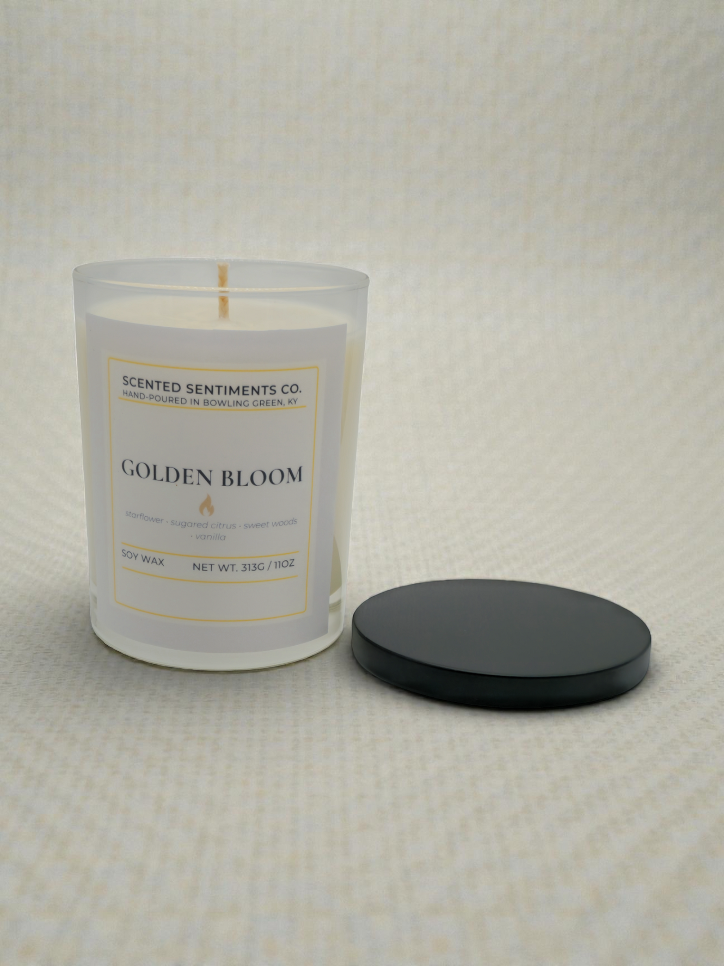 Golden Bloom – Soy Candle