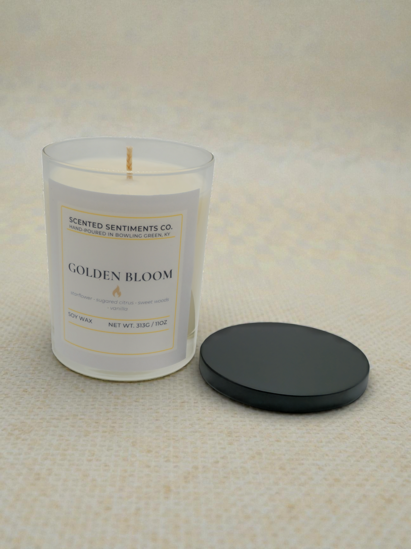 Golden Bloom – Soy Candle