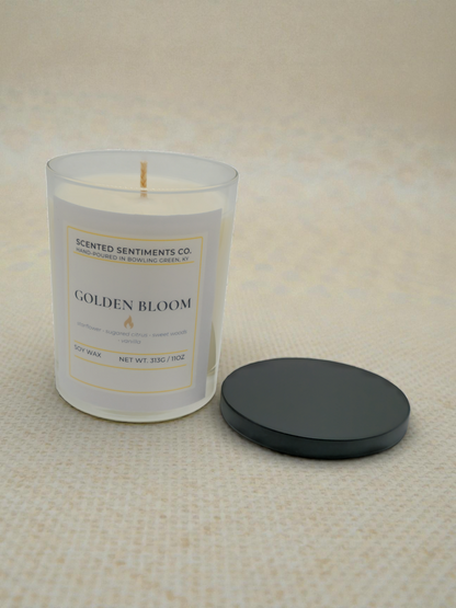 Golden Bloom – Soy Candle