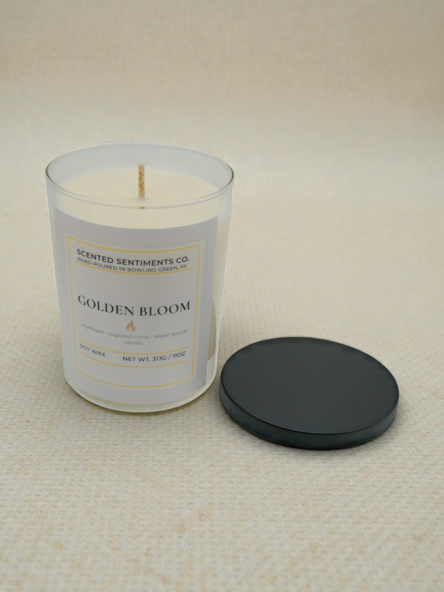 Golden Bloom – Soy Candle