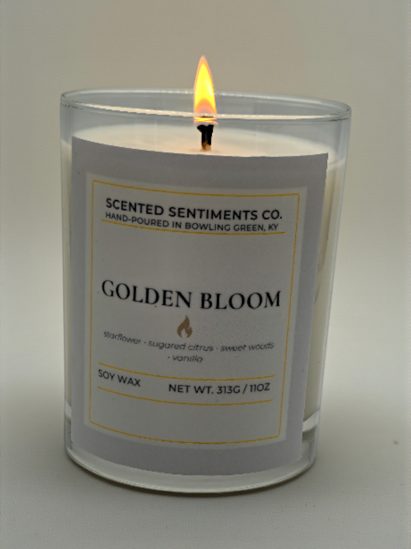 Golden Bloom – Soy Candle