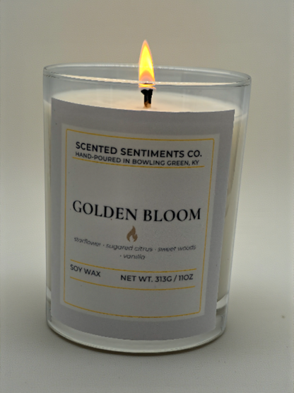 Golden Bloom – Soy Candle
