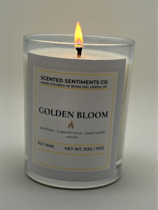 Golden Bloom – Soy Candle