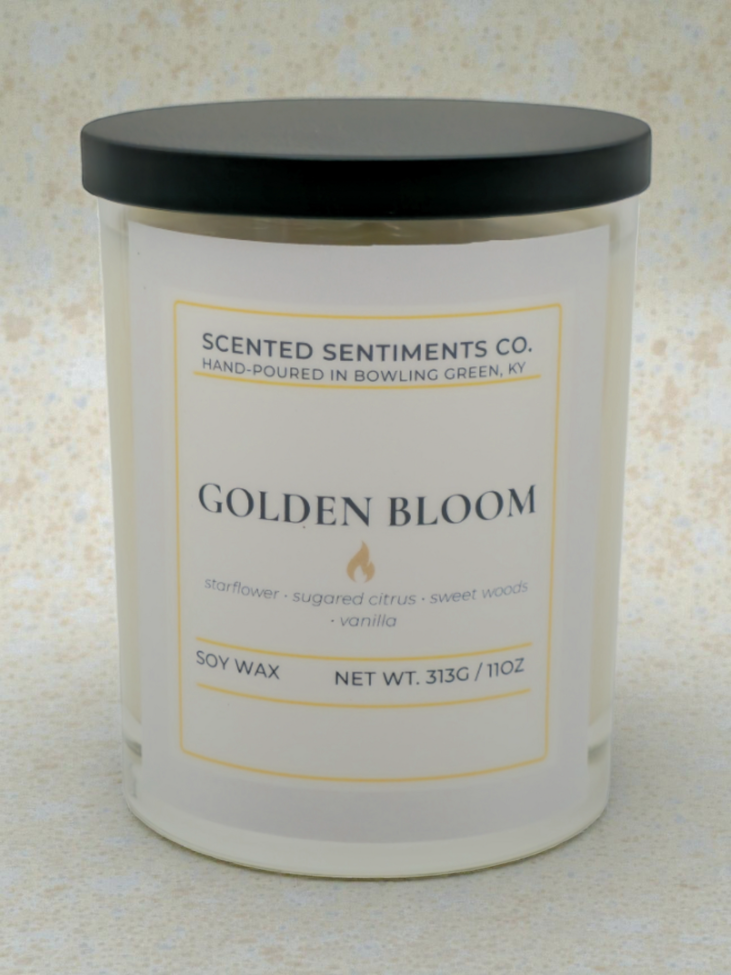 Golden Bloom – Soy Candle