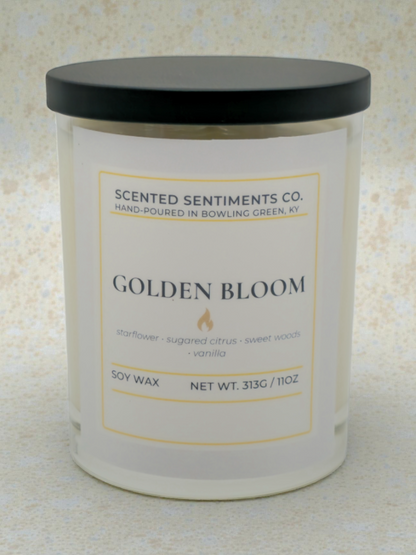 Golden Bloom – Soy Candle