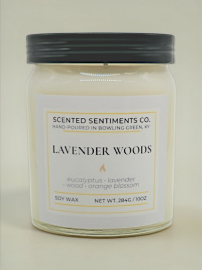 Lavender Woods - Soy Candle