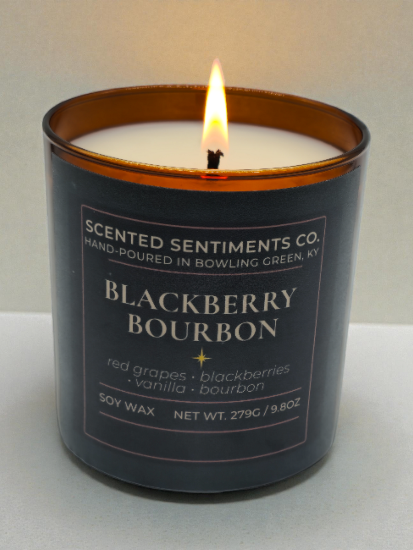 Blackberry Bourbon – Soy Candle