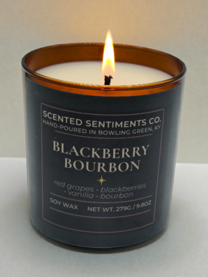 Blackberry Bourbon – Soy Candle