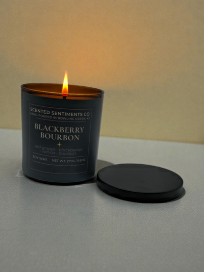 Blackberry Bourbon – Soy Candle