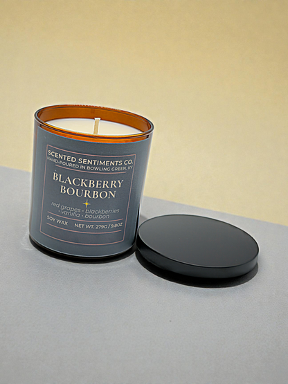 Blackberry Bourbon – Soy Candle