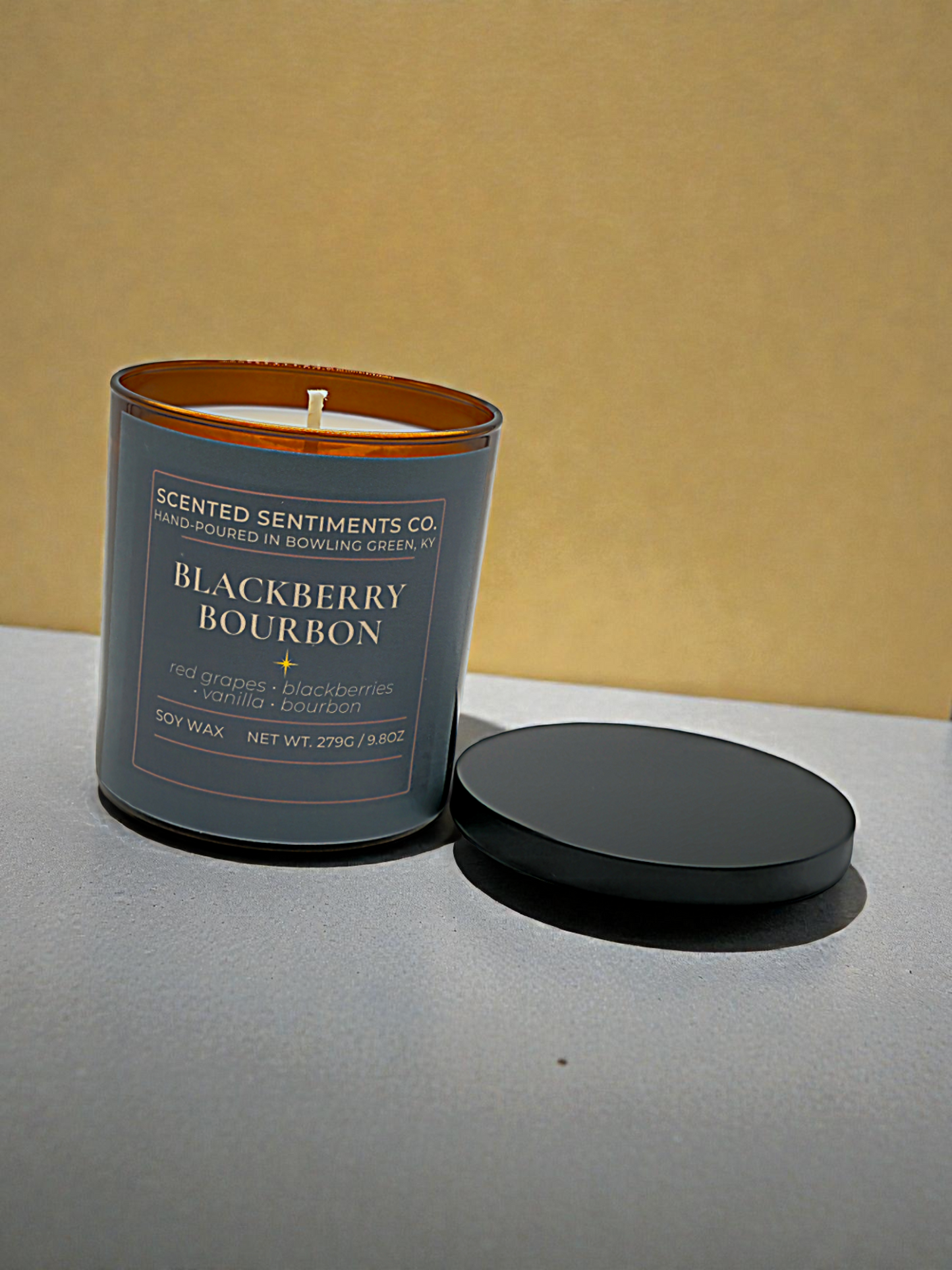 Blackberry Bourbon – Soy Candle