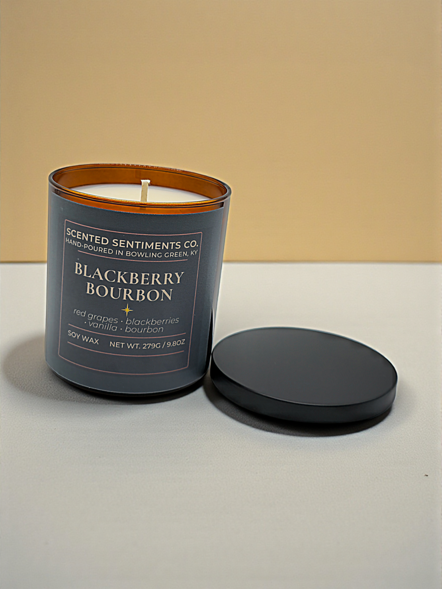 Blackberry Bourbon – Soy Candle