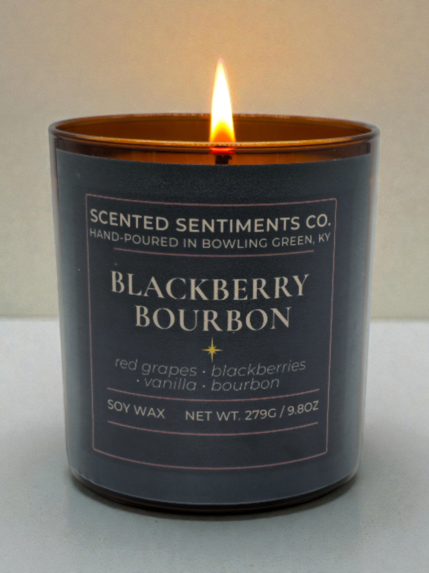Blackberry Bourbon – Soy Candle