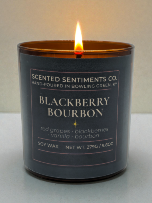Blackberry Bourbon – Soy Candle