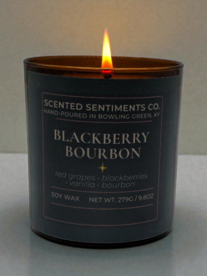 Blackberry Bourbon – Soy Candle