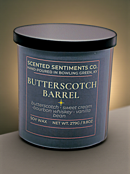 Butterscotch Barrel – Soy Candle