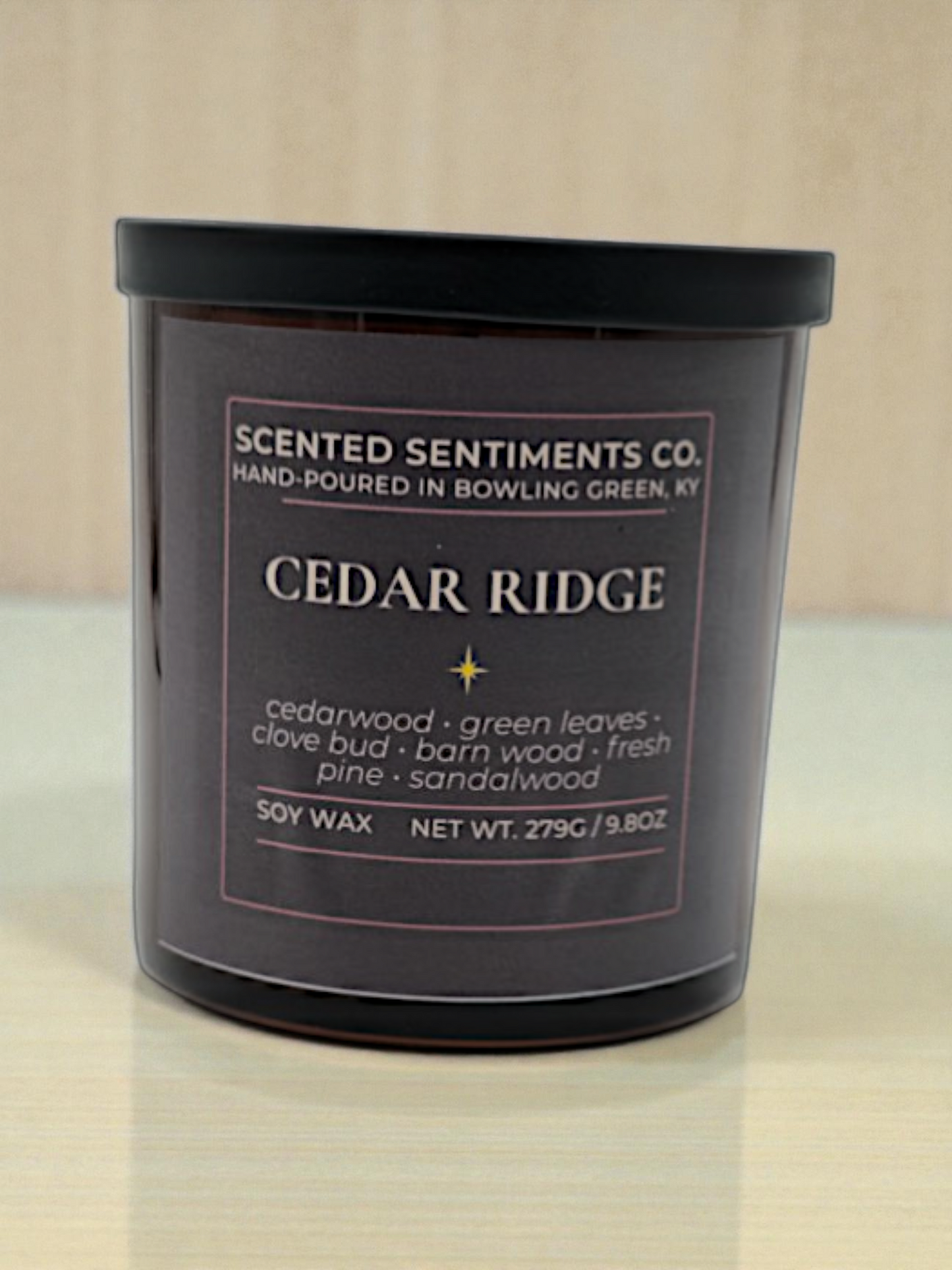 Cedar Ridge - Soy Candle