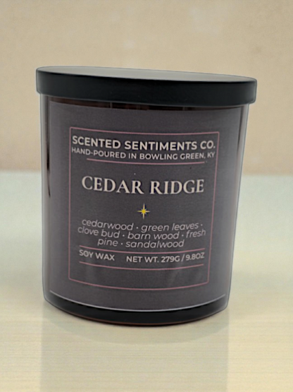 Cedar Ridge - Soy Candle