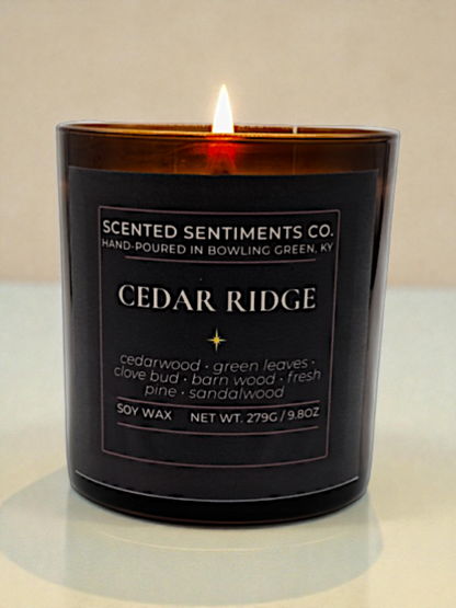 Cedar Ridge - Soy Candle