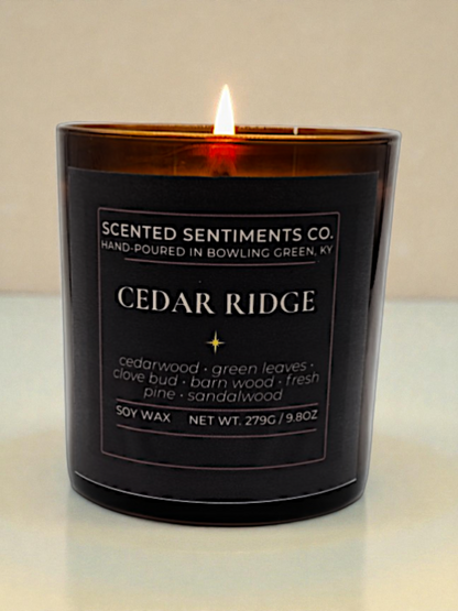 Cedar Ridge - Soy Candle