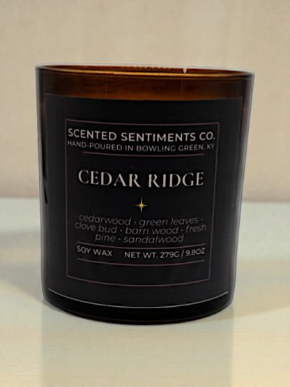 Cedar Ridge - Soy Candle
