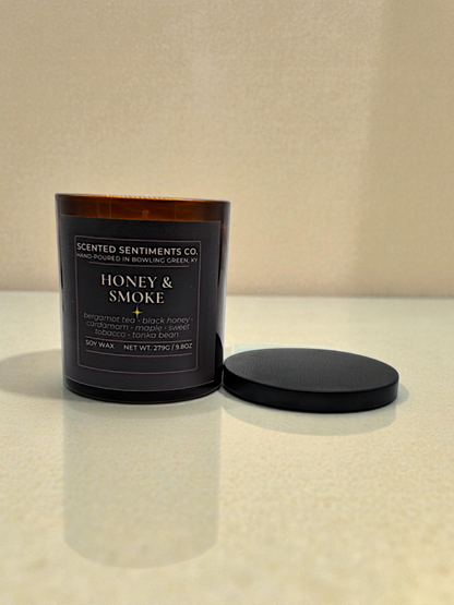 Honey & Smoke - Soy Candle