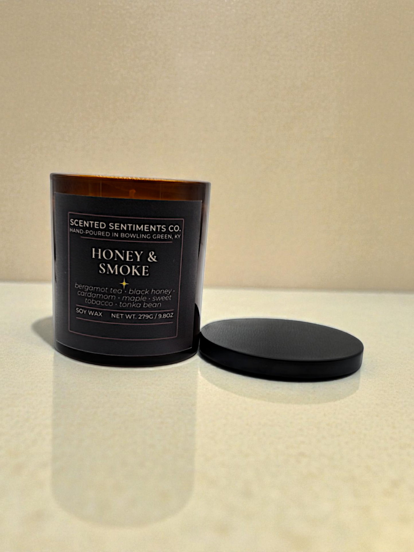 Honey & Smoke - Soy Candle