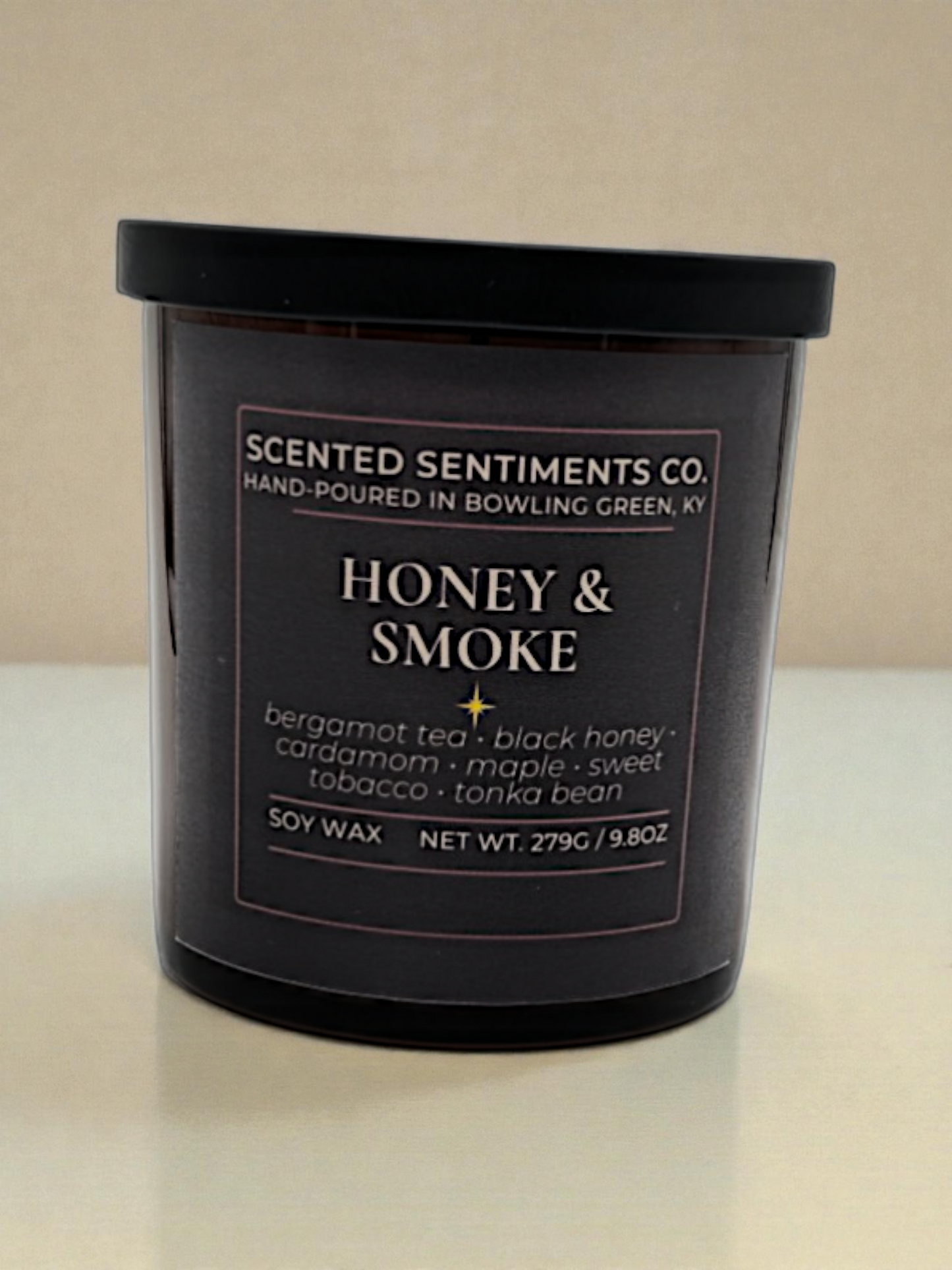Honey & Smoke - Soy Candle