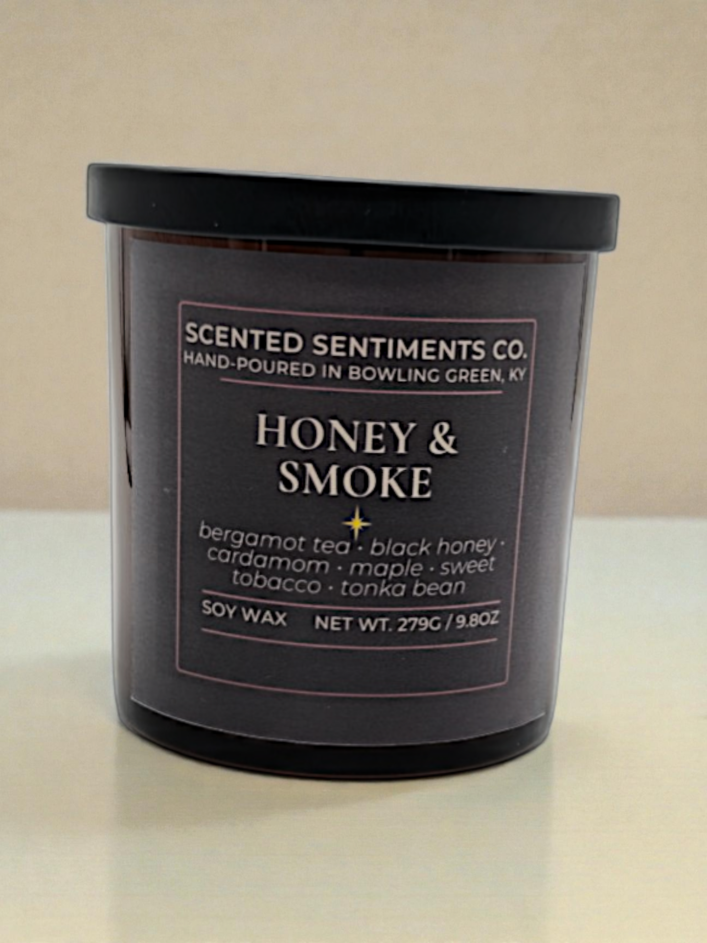 Honey & Smoke - Soy Candle