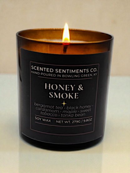 Honey & Smoke - Soy Candle